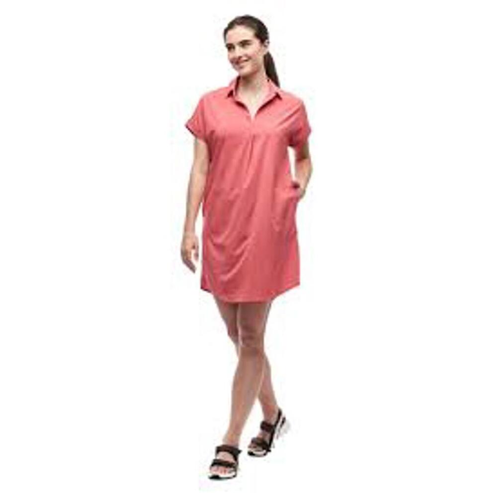 INDYEVA Frivol Collared Shift Dress Short Sleeve UPF 30 XS